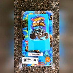 Posh Peanut Monster Trucks Changing Pad Cover